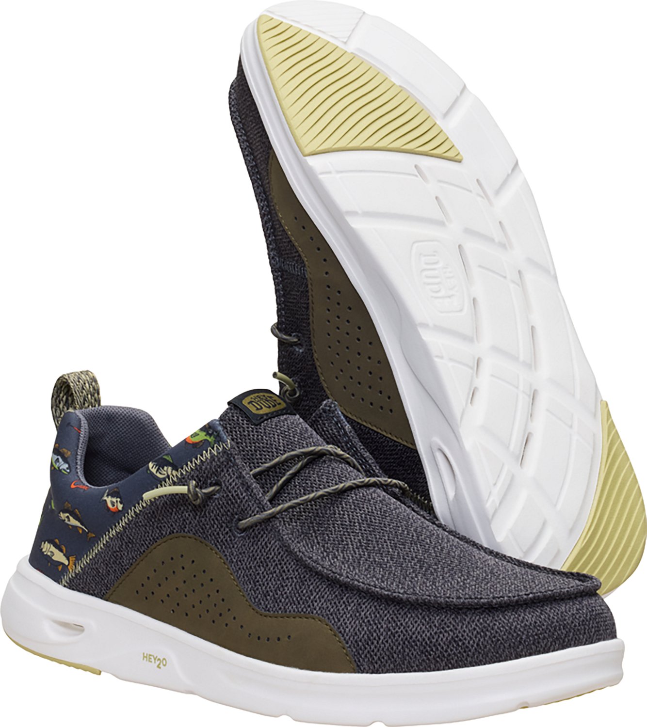 HEYDUDE Adult's Wally HEY2O Mesh Slip-On Shoes