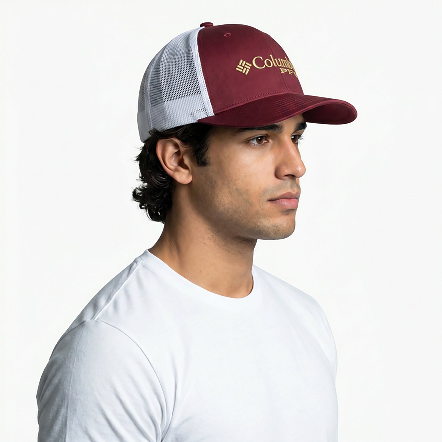 Columbia Sportswear Men's Florida State University Collegiate PFG Mesh Ball Cap - view number 3