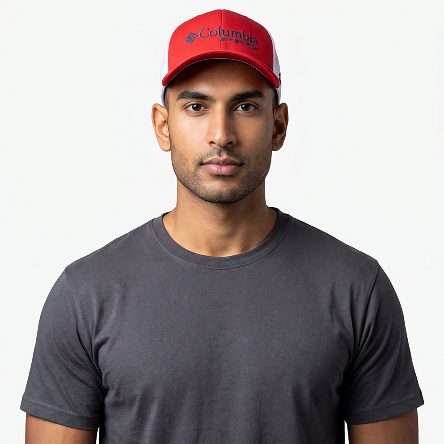 Columbia Sportswear Men's University of Georgia Collegiate PFG Mesh Ball Cap - view number 3