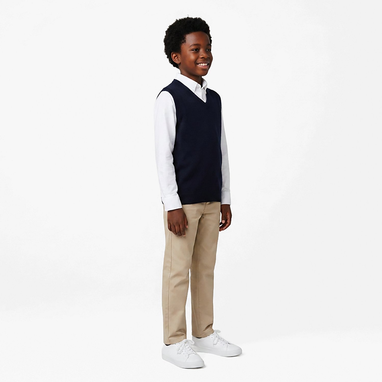 French Toast Boys' V-neck Sweater Vest