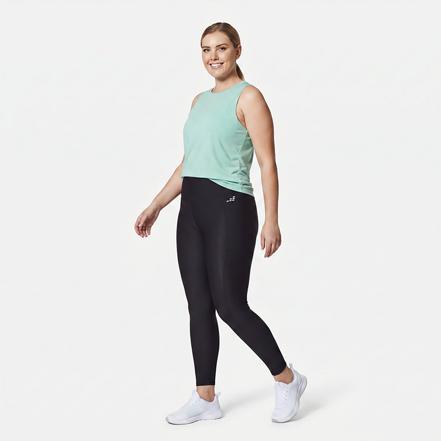 BCG Women's Athletic High Rise Side Pockets TC Leggings - view number 2