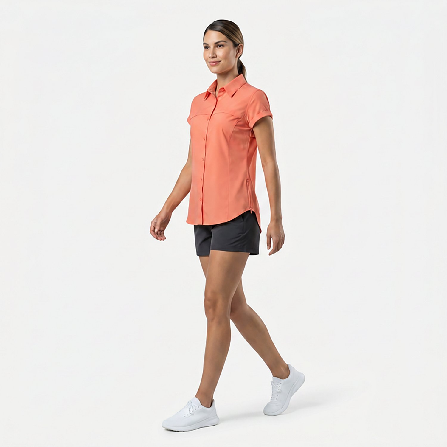 Magellan Outdoors Women's Overcast Fishing Button-Down Shirt                                                                     - view number 2