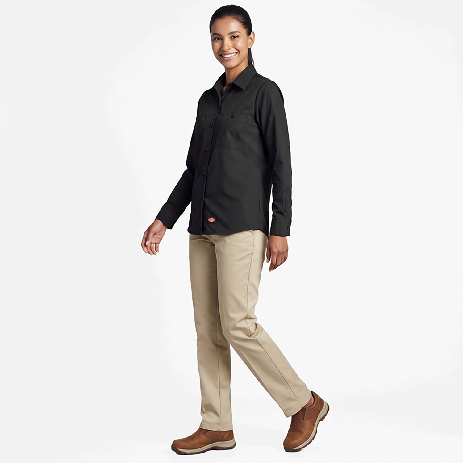 Red Kap Women's MIMIX Long Sleeve Work Shirt