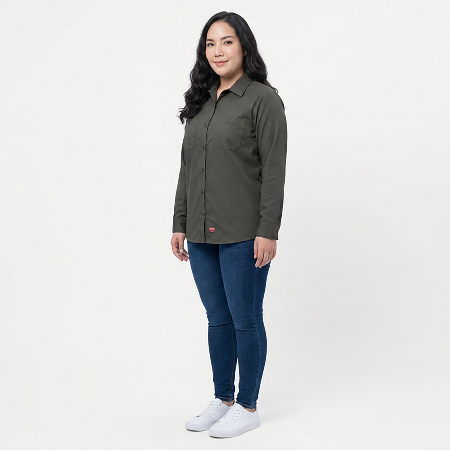 Red Kap Women's MIMIX Long Sleeve Work Shirt - view number 2