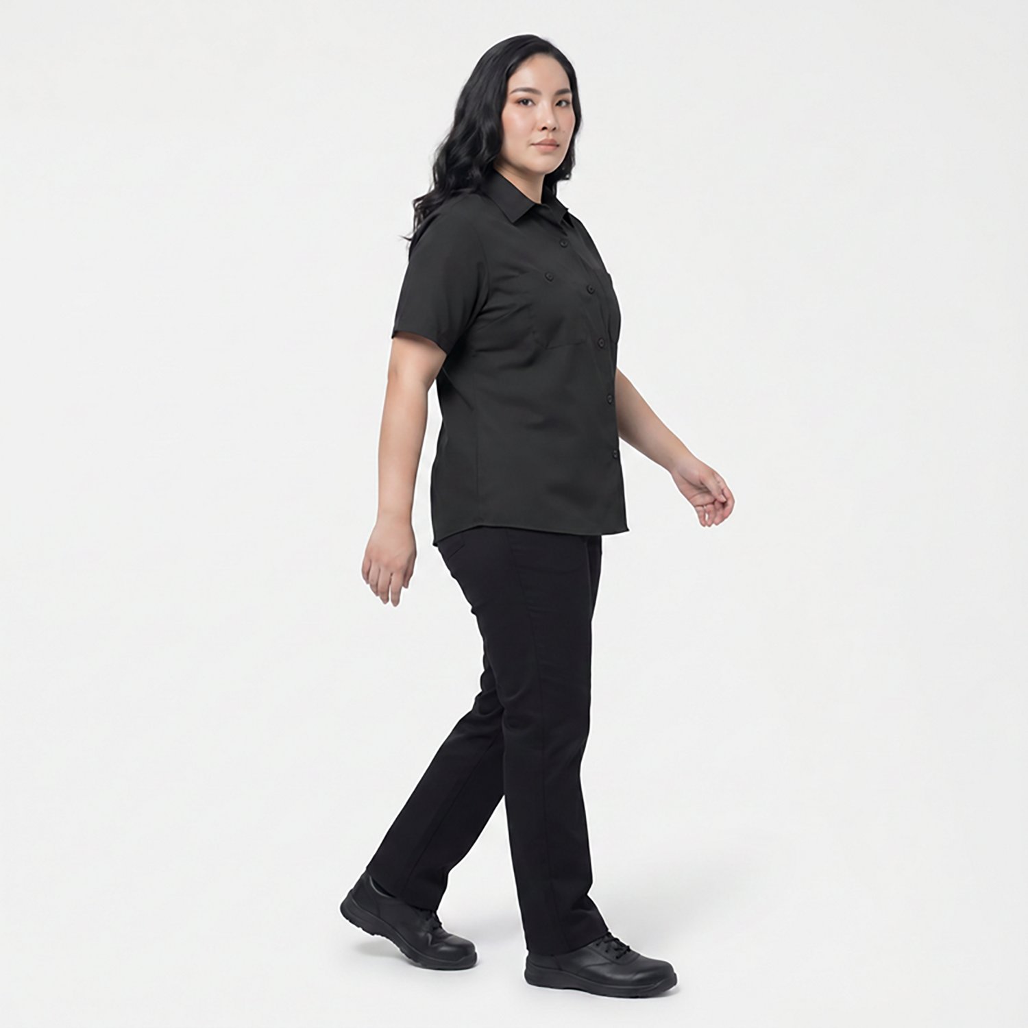 Red Kap Women's MIMIX Short Sleeve Work Shirt                                                                                    - view number 3