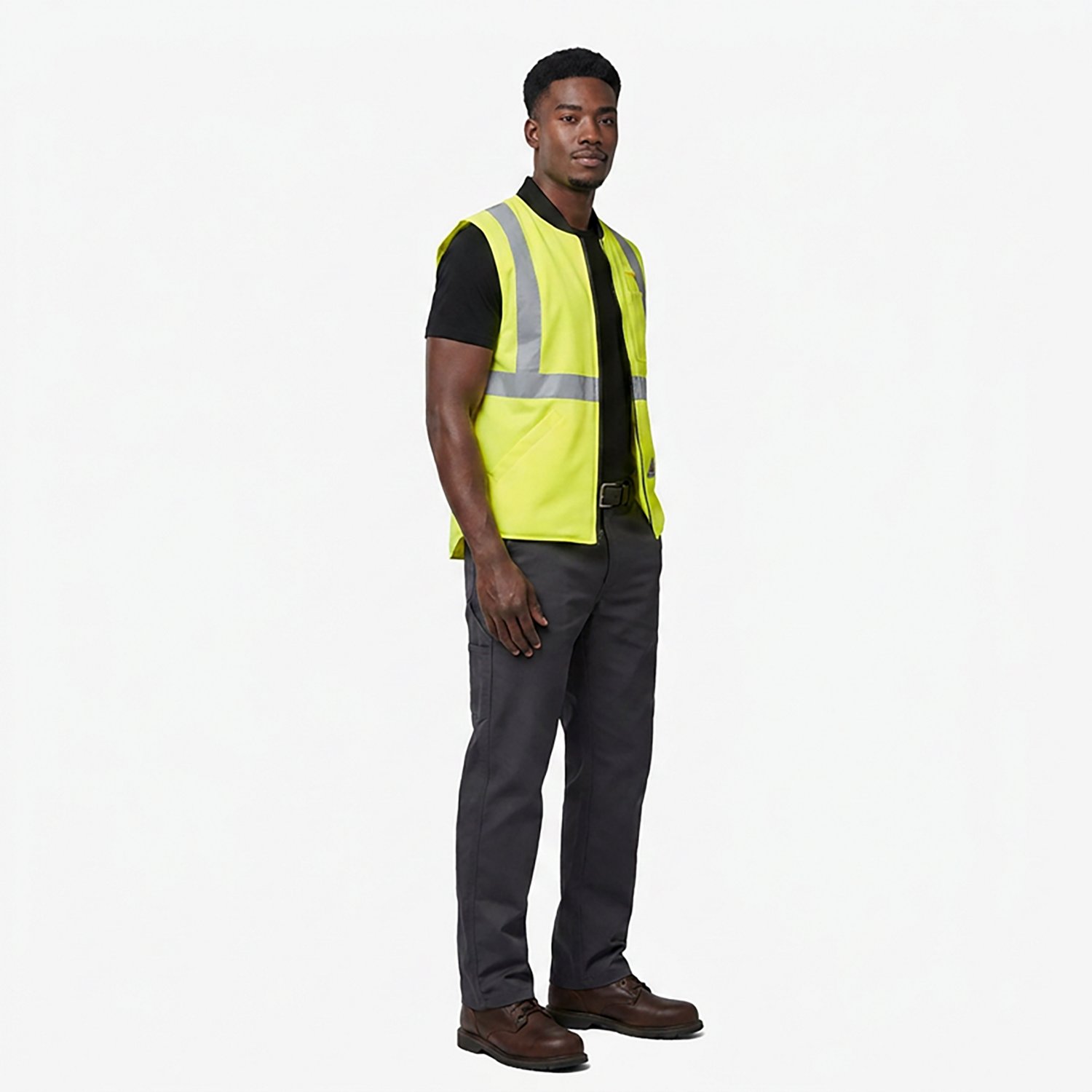 Bulwark Men's Flame Resistant Hi-Visibility Insulated Vest - view number 3