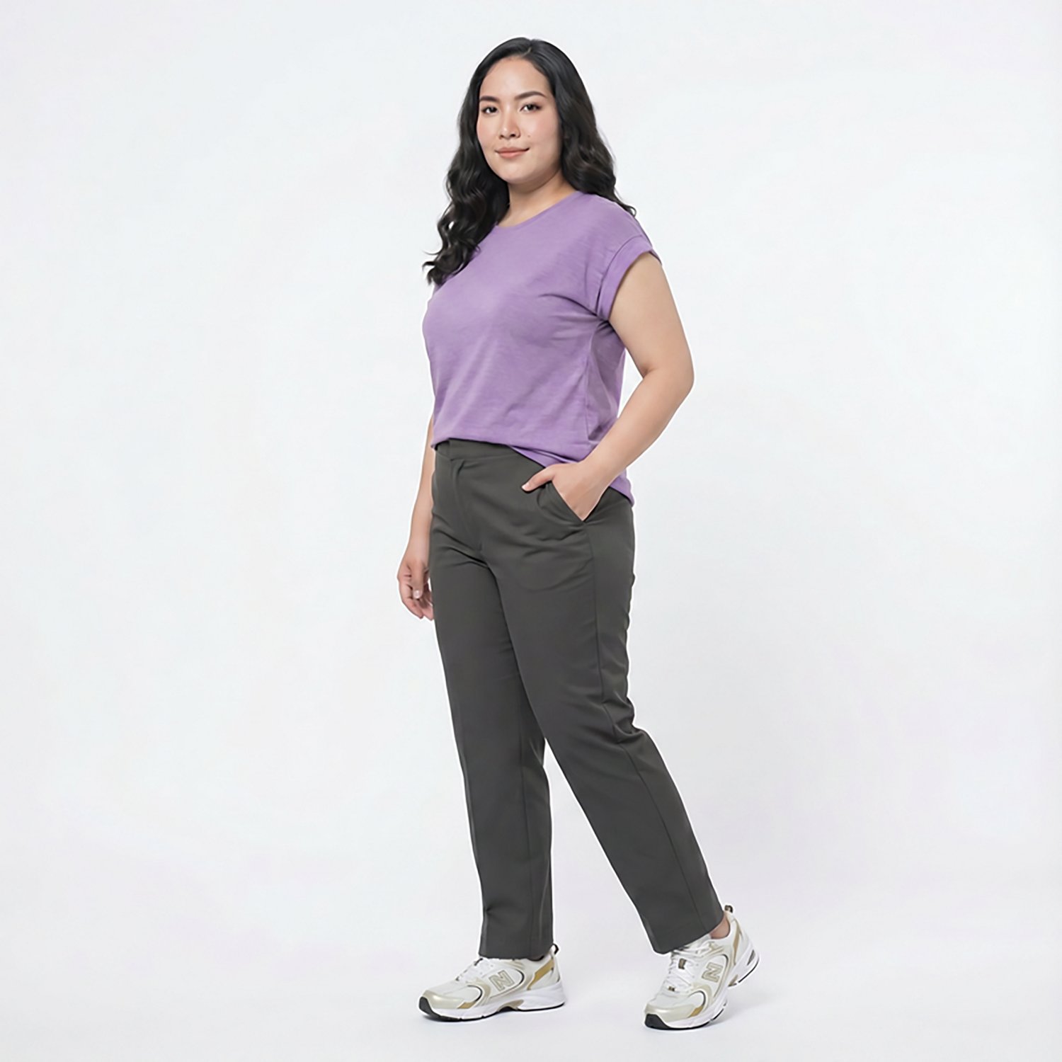 Red Kap Women's Half-Elastic Work Pants - view number 3