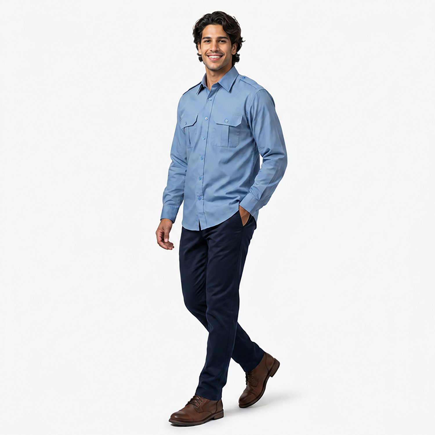 Horace Small Men's Basic Security Work Shirt                                                                                     - view number 3