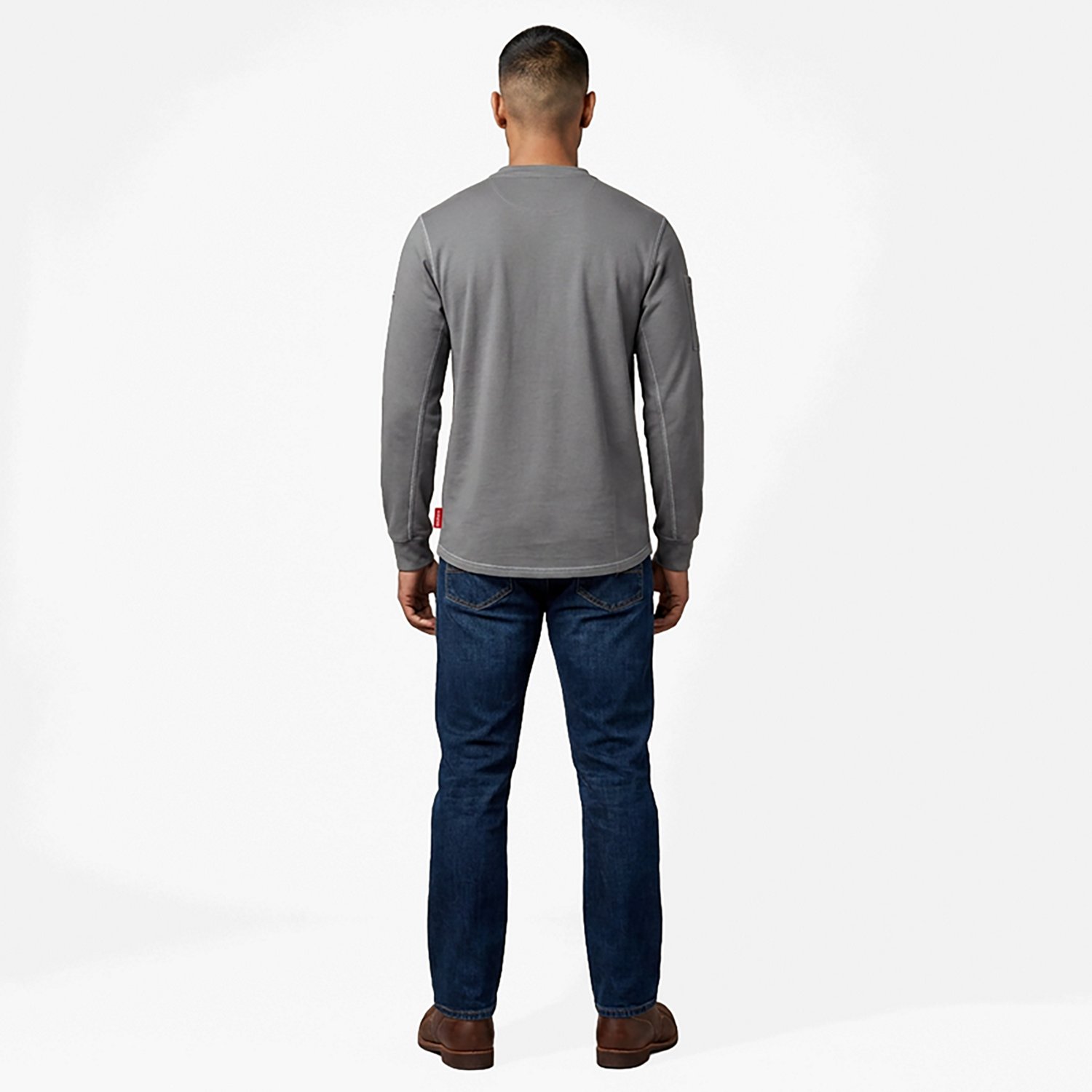 Bulwark Men's iQ Series Henley Long Sleeve Work Shirt - view number 4