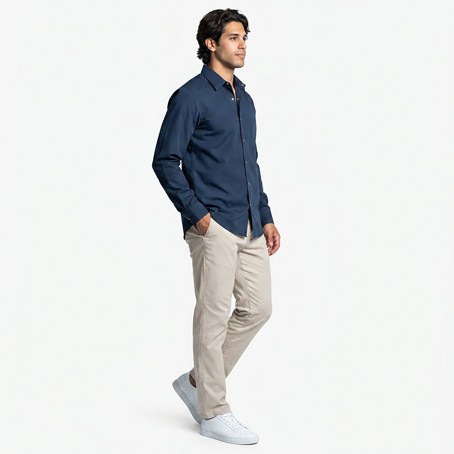 Red Kap Men's Specialized Cotton Long Sleeve Work Shirt                                                                          - view number 3