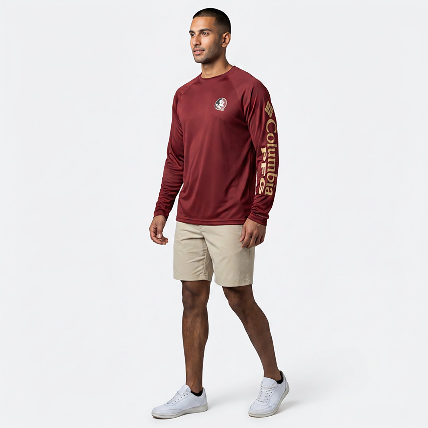 Columbia Sportswear Men's Florida State University Terminal Tackle Shirt - view number 8