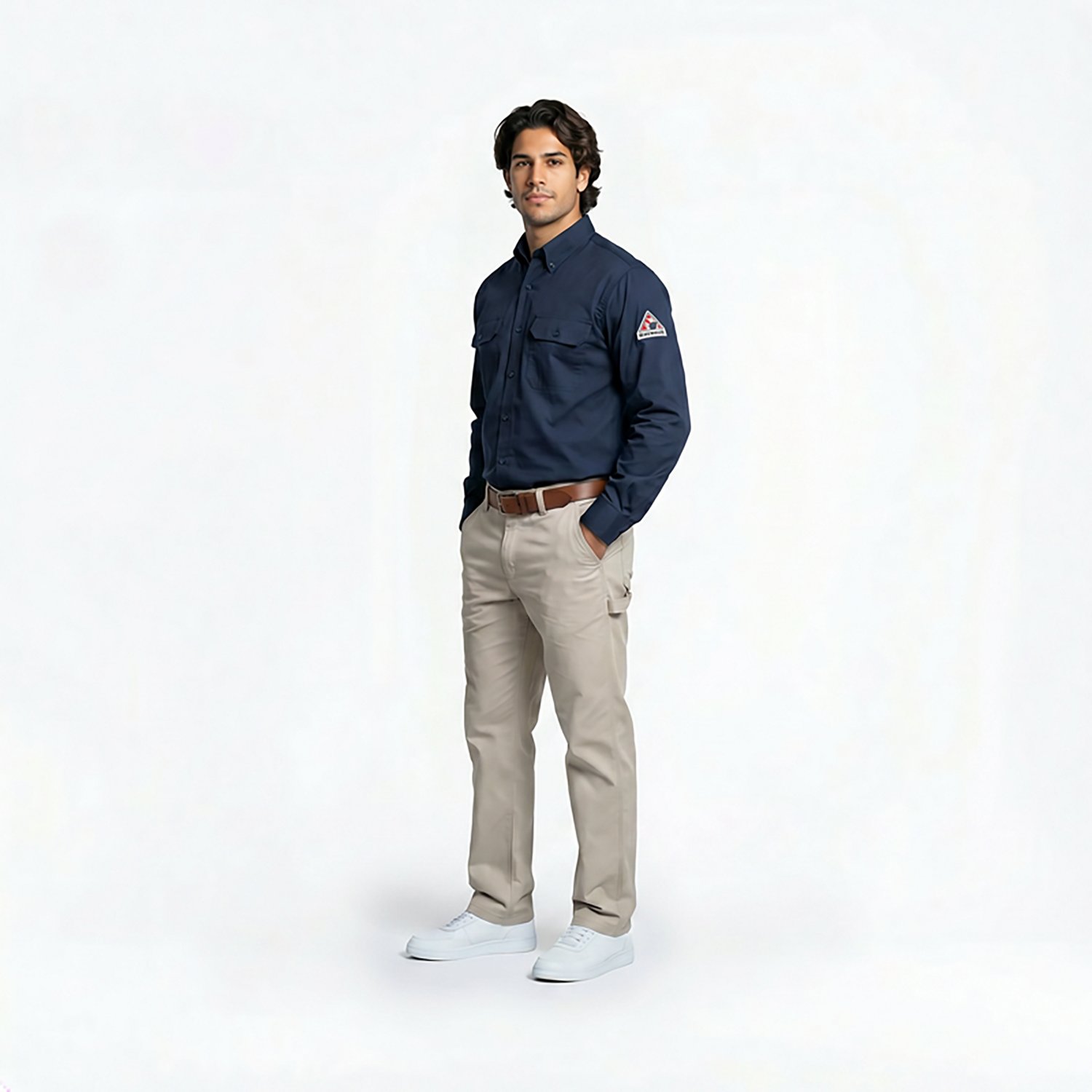 Bulwark Men's EXCEL Flame Resistant ComforTouch Uniform Shirt - view number 3