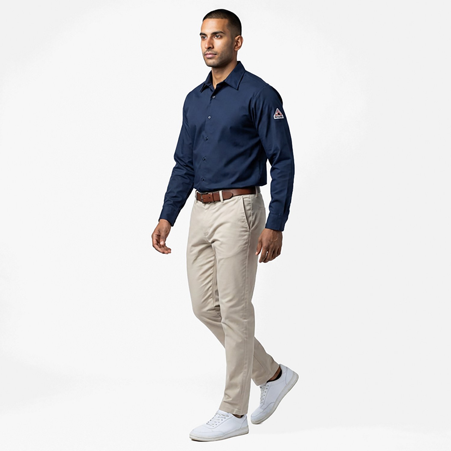 Bulwark Men's Concealed Gripper Work Shirt                                                                                       - view number 3