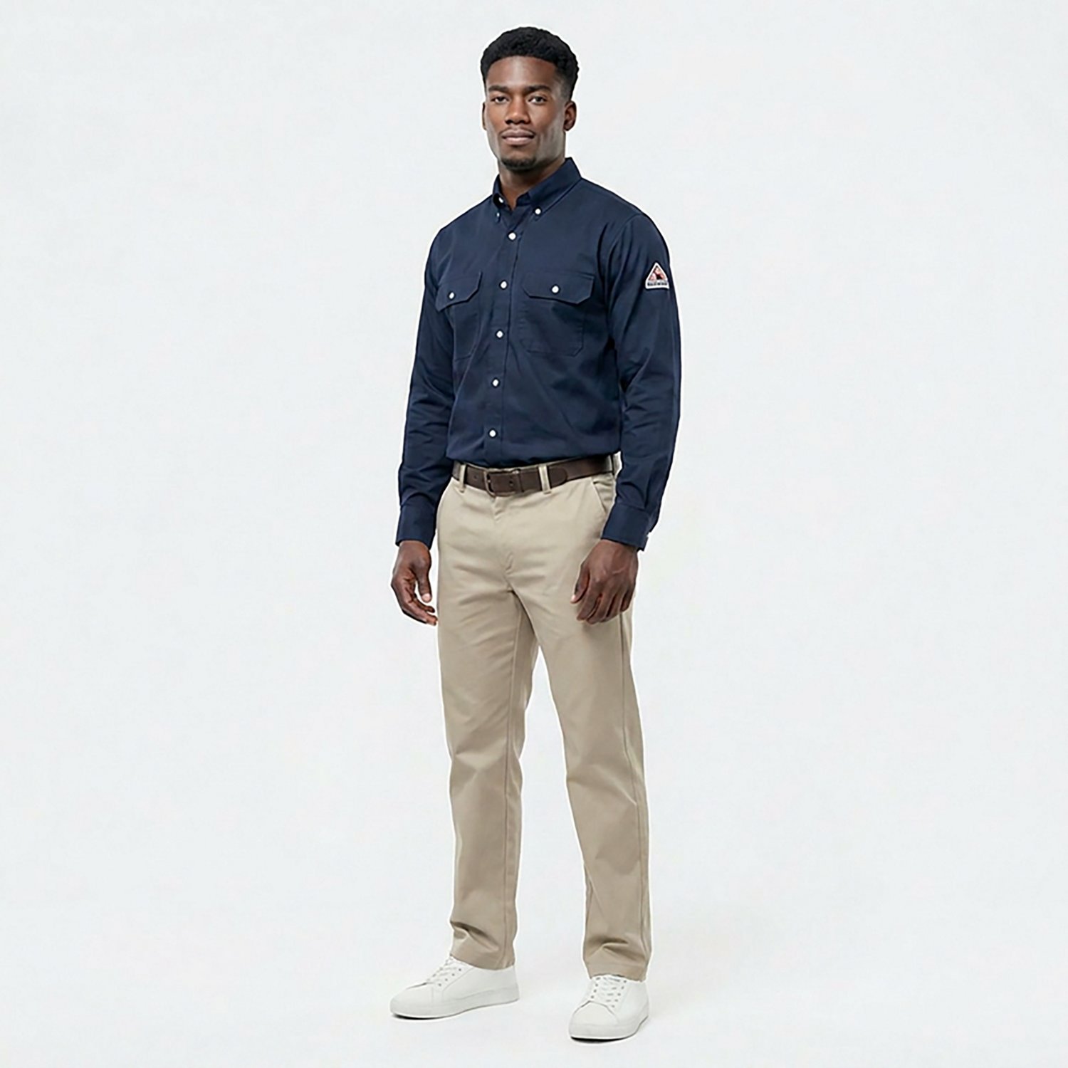 Bulwark Men's CoolTouch 2 Dress Uniform Long Sleeve Work Shirt - view number 3