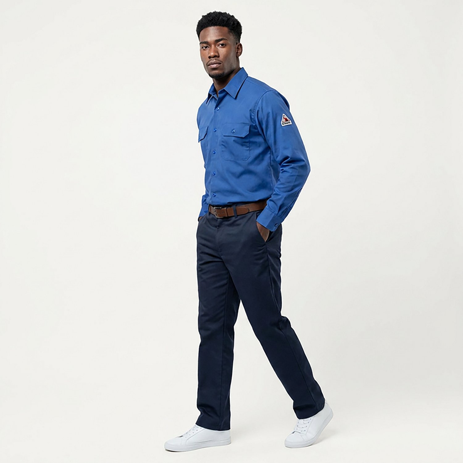 Bulwark Men's Nomex IIIA Long Sleeve Uniform Work Shirt                                                                          - view number 3