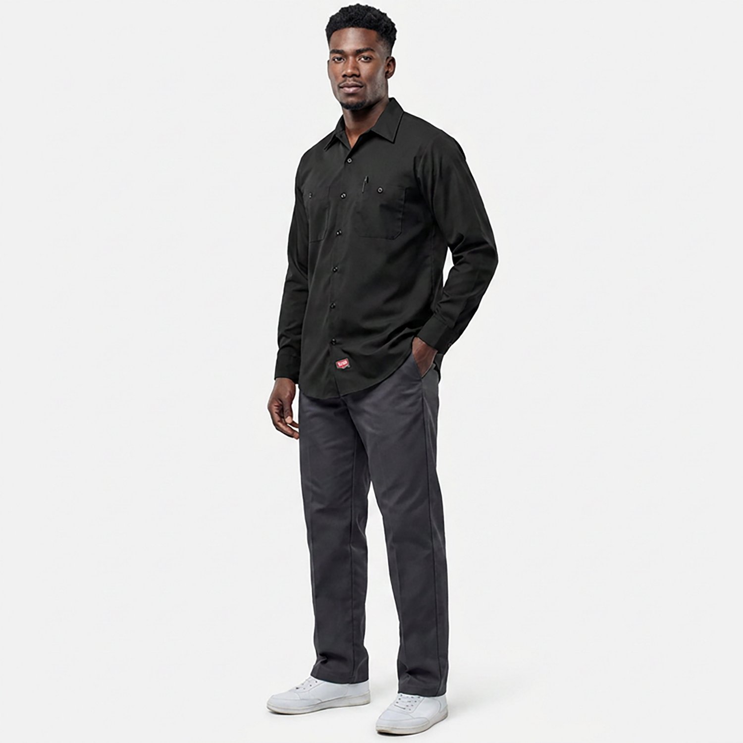 Red Kap Men's MIMIX Long Sleeve Work Shirt