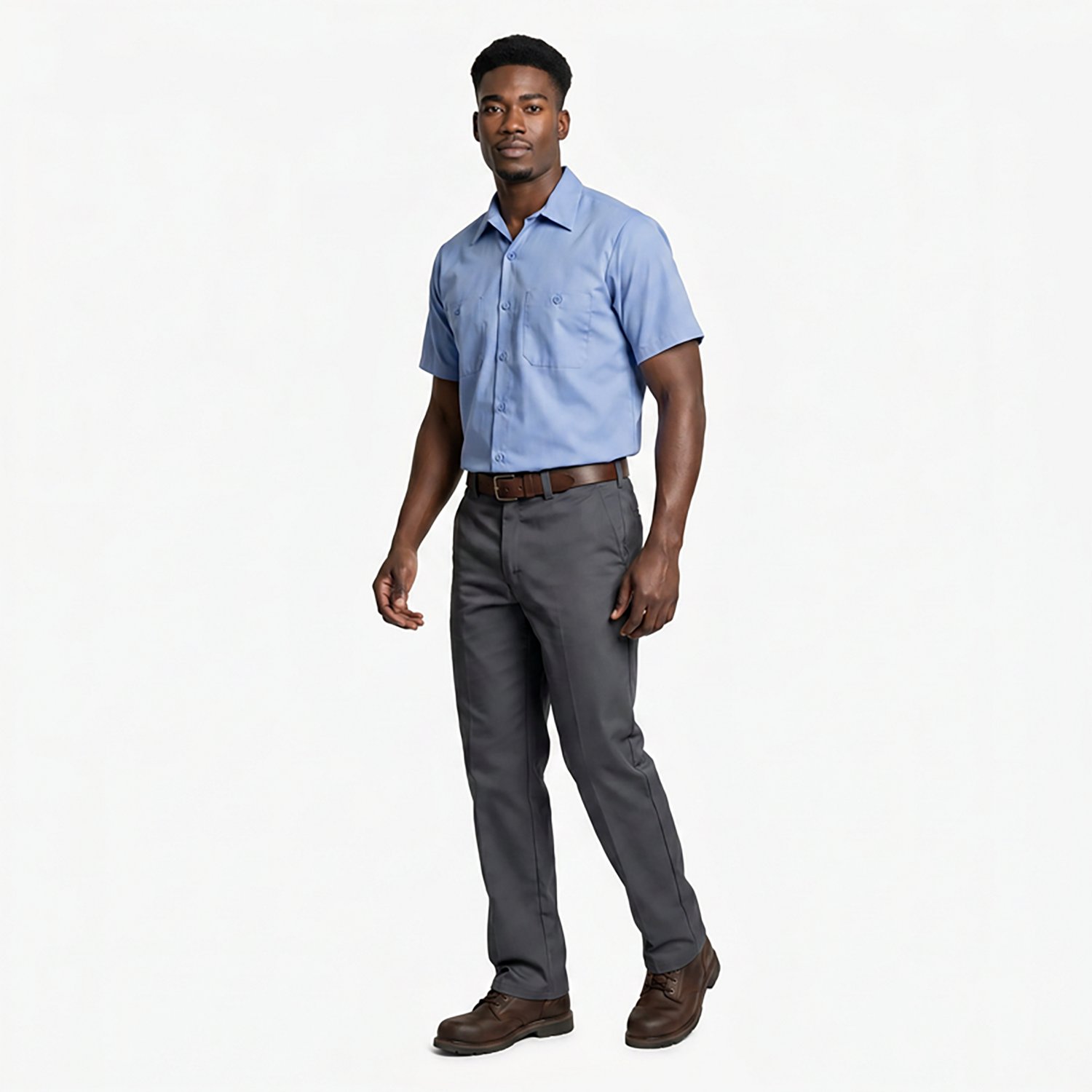 Red Kap Men's MIMIX Short Sleeve Work Shirt - view number 3
