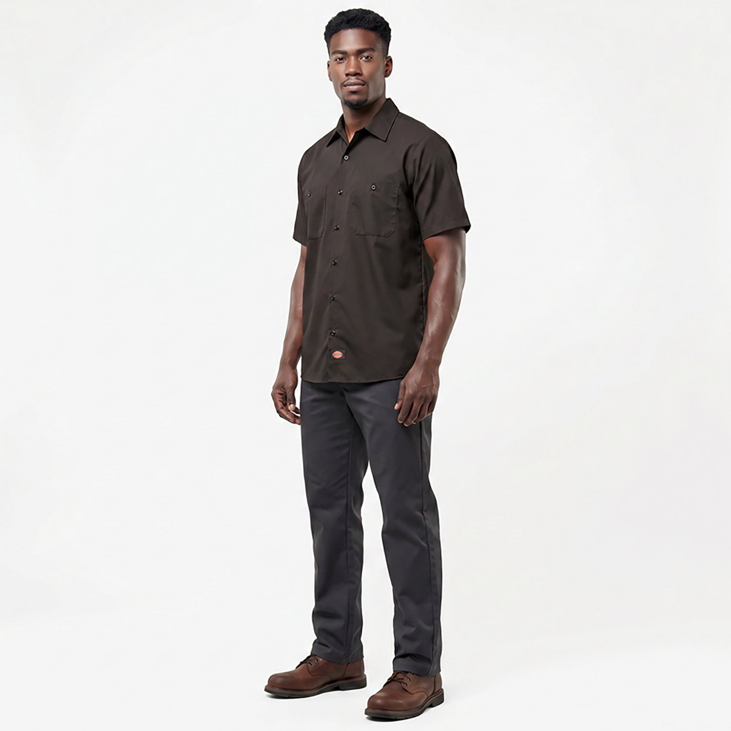 Red Kap Men's Solid Short Sleeve Crew Shirt                                                                                      - view number 3