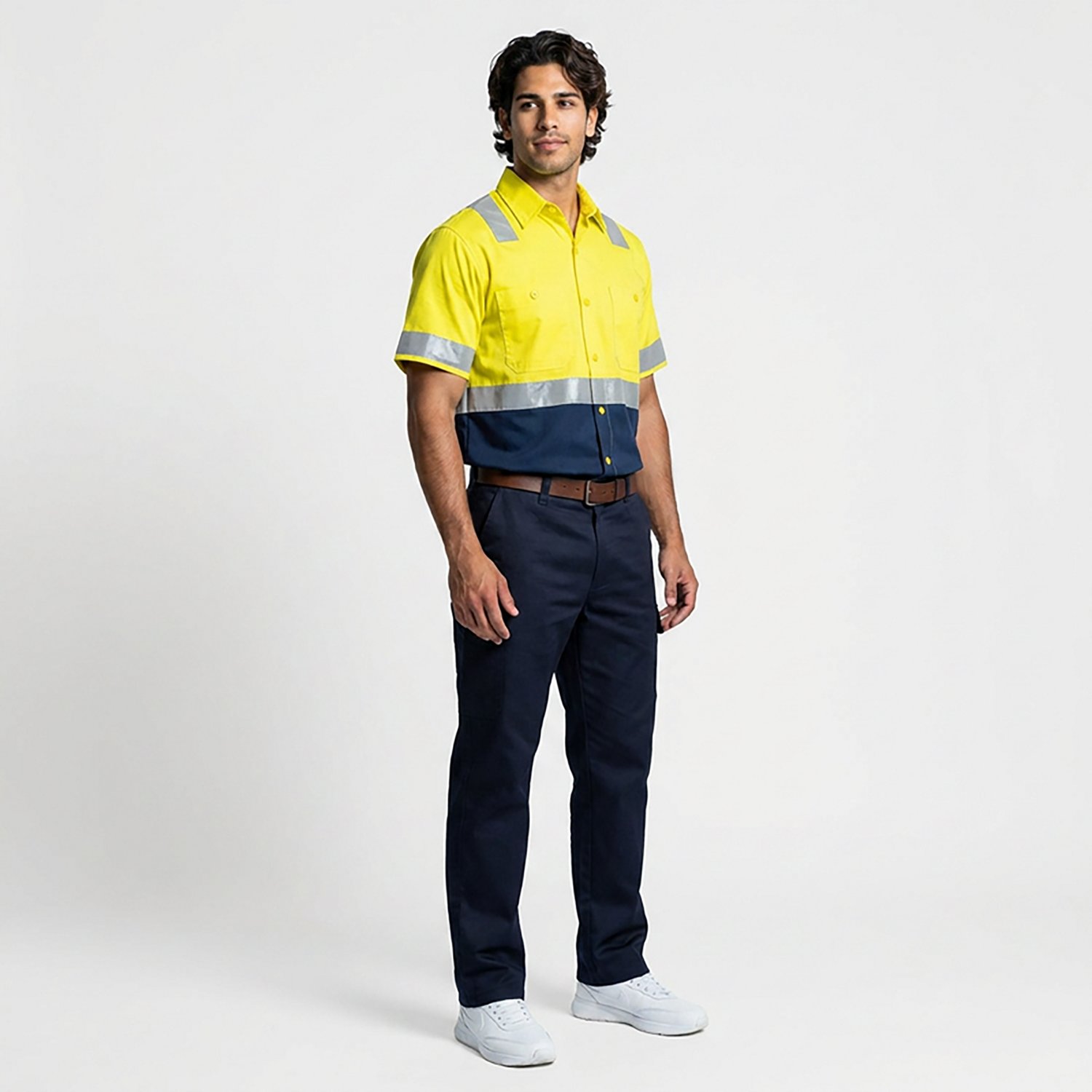 Red Kap Men's Hi-Visibility Ripstop Type R Class 2 Work Shirt                                                                    - view number 3