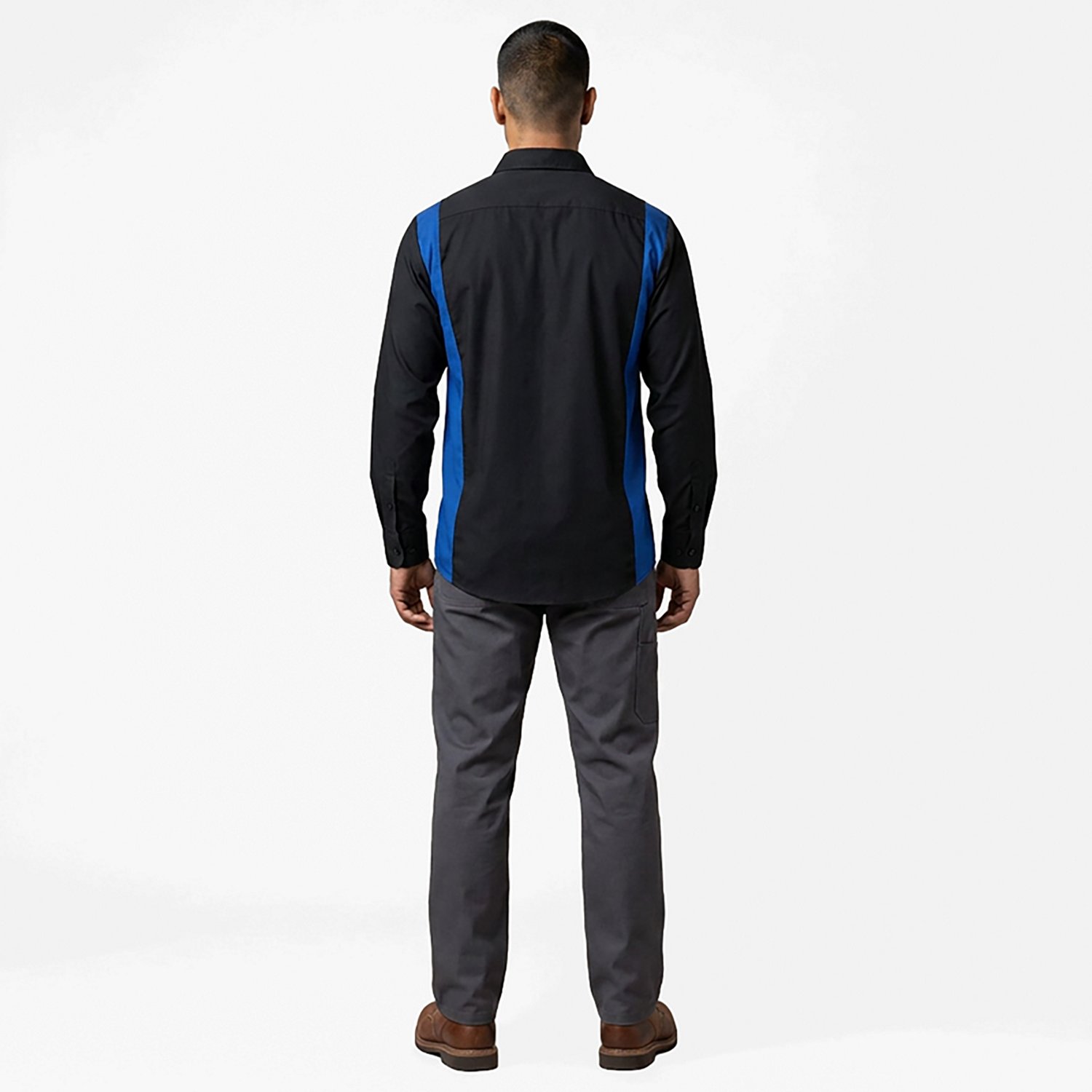 Red Kap Men's Performance Plus Shop Long Sleeve Shirt with OilBlok Technology                                                    - view number 3
