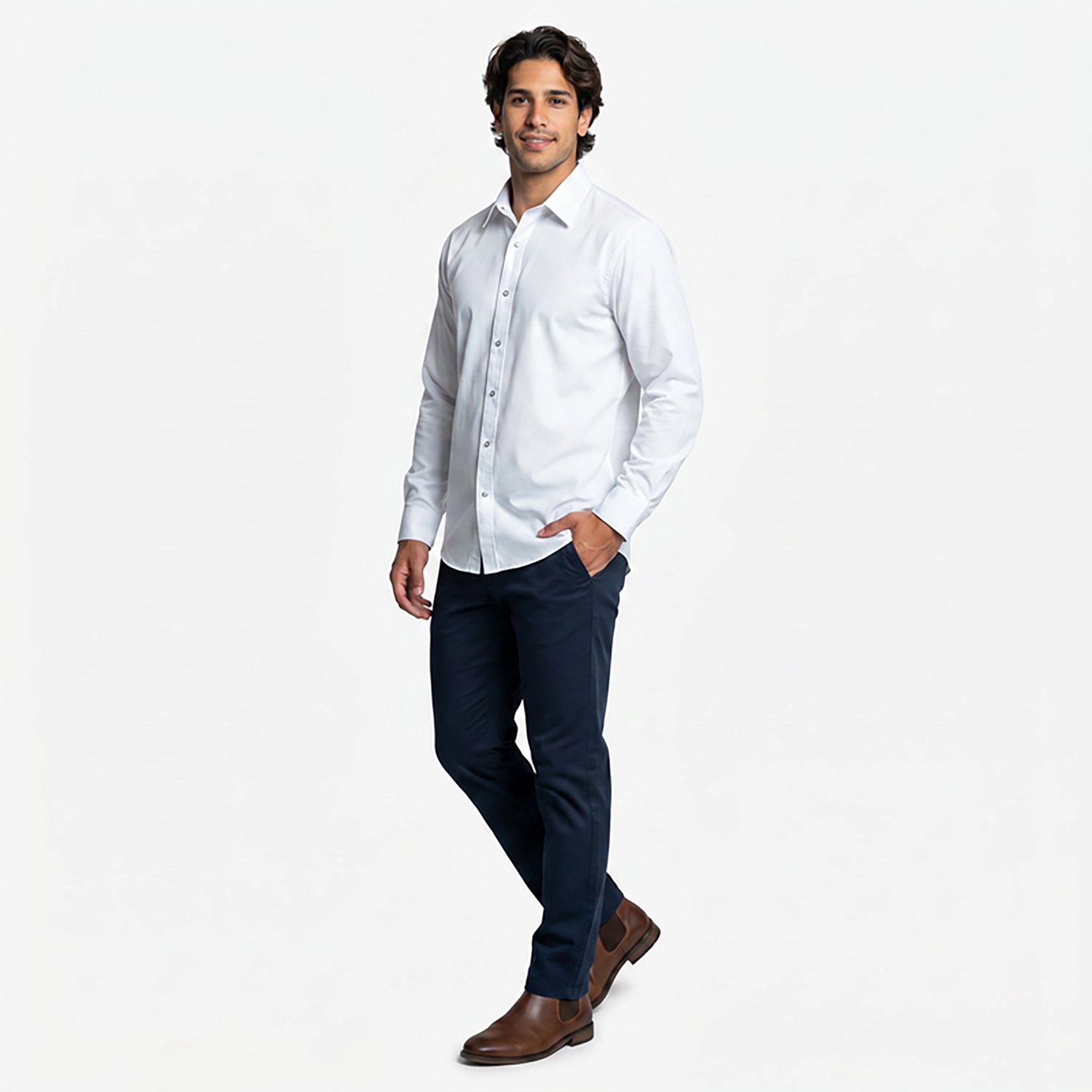 Red Kap Men's Specialized Cotton Long Sleeve Work Shirt                                                                          - view number 3