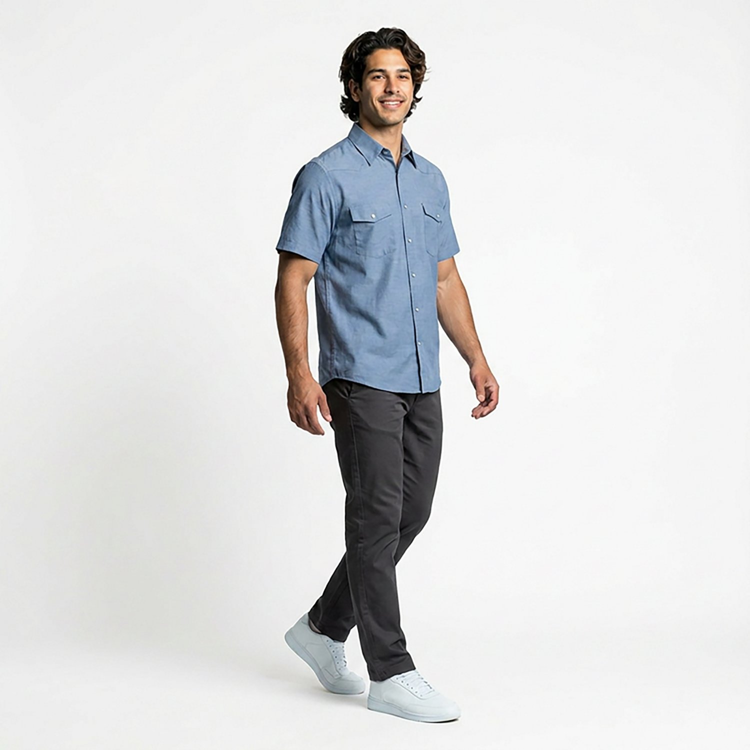 Red Kap Men's Deluxe Western Work Shirt                                                                                          - view number 3