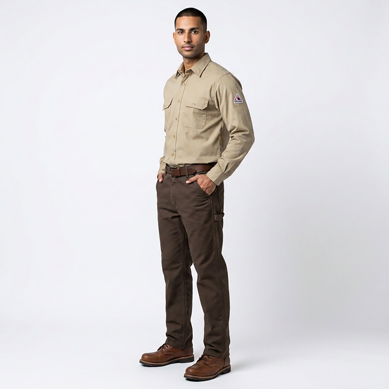 Bulwark Men's Lightweight Nomex Flame Resistant Uniform Shirt - view number 3