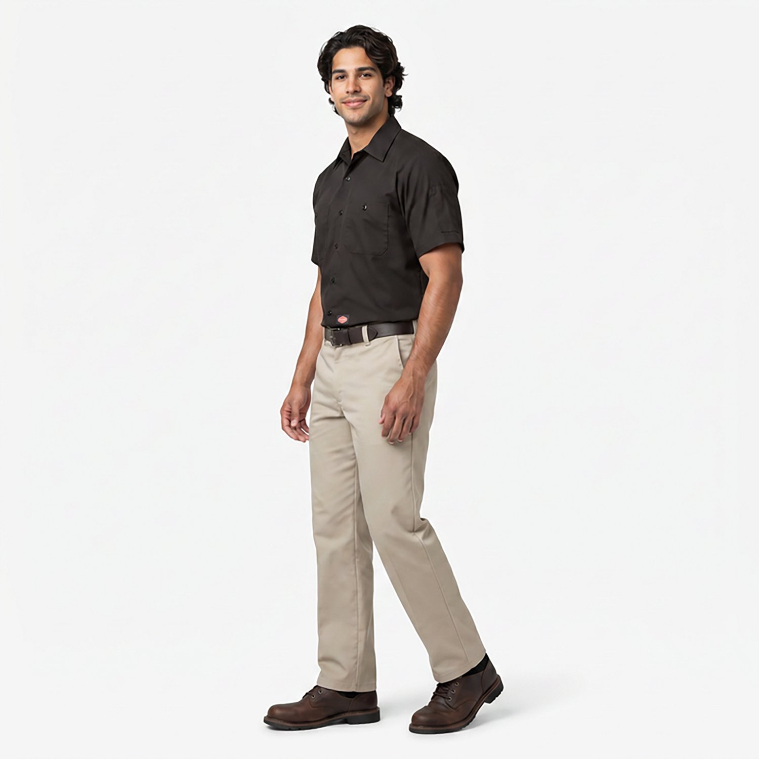 Red Kap Men's Solid Short Sleeve Crew Shirt                                                                                      - view number 2