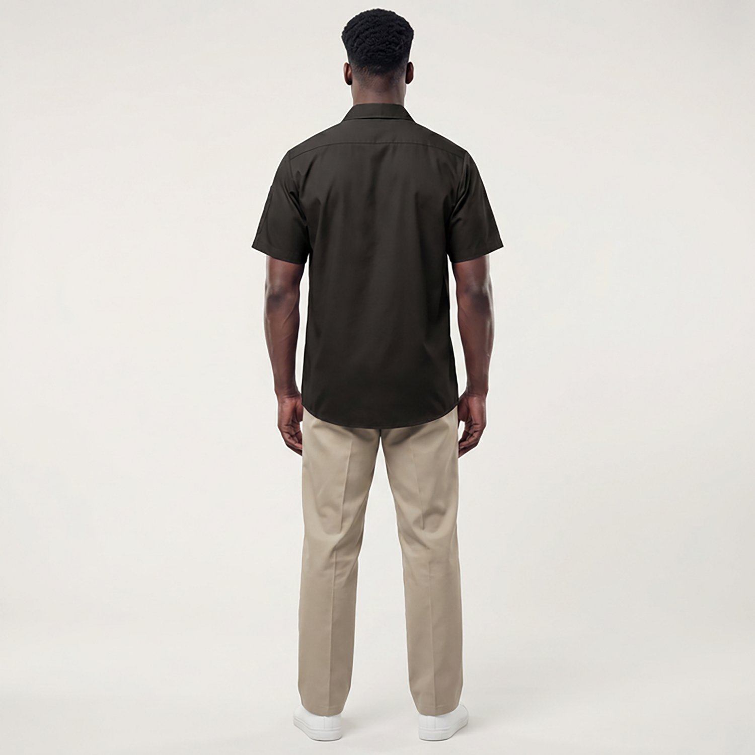 Red Kap Men's Solid Short Sleeve Crew Shirt