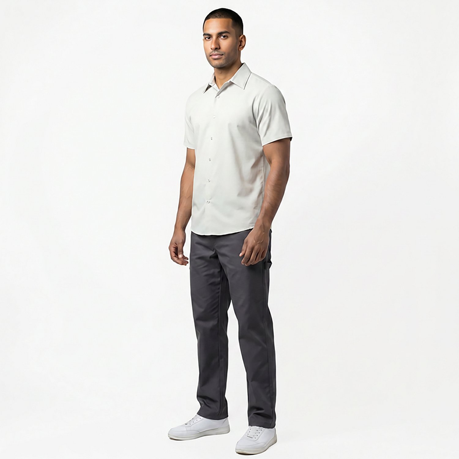 Red Kap Men's Specialized Pocketless Short Sleeve Work Shirt - view number 3