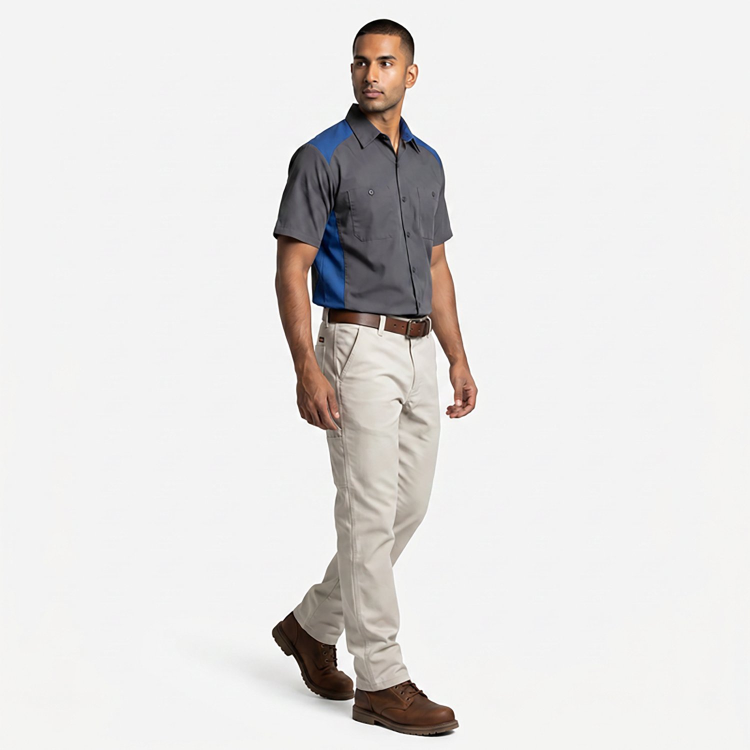 Red Kap Men's Motorsports Short Sleeve Shirt - view number 3