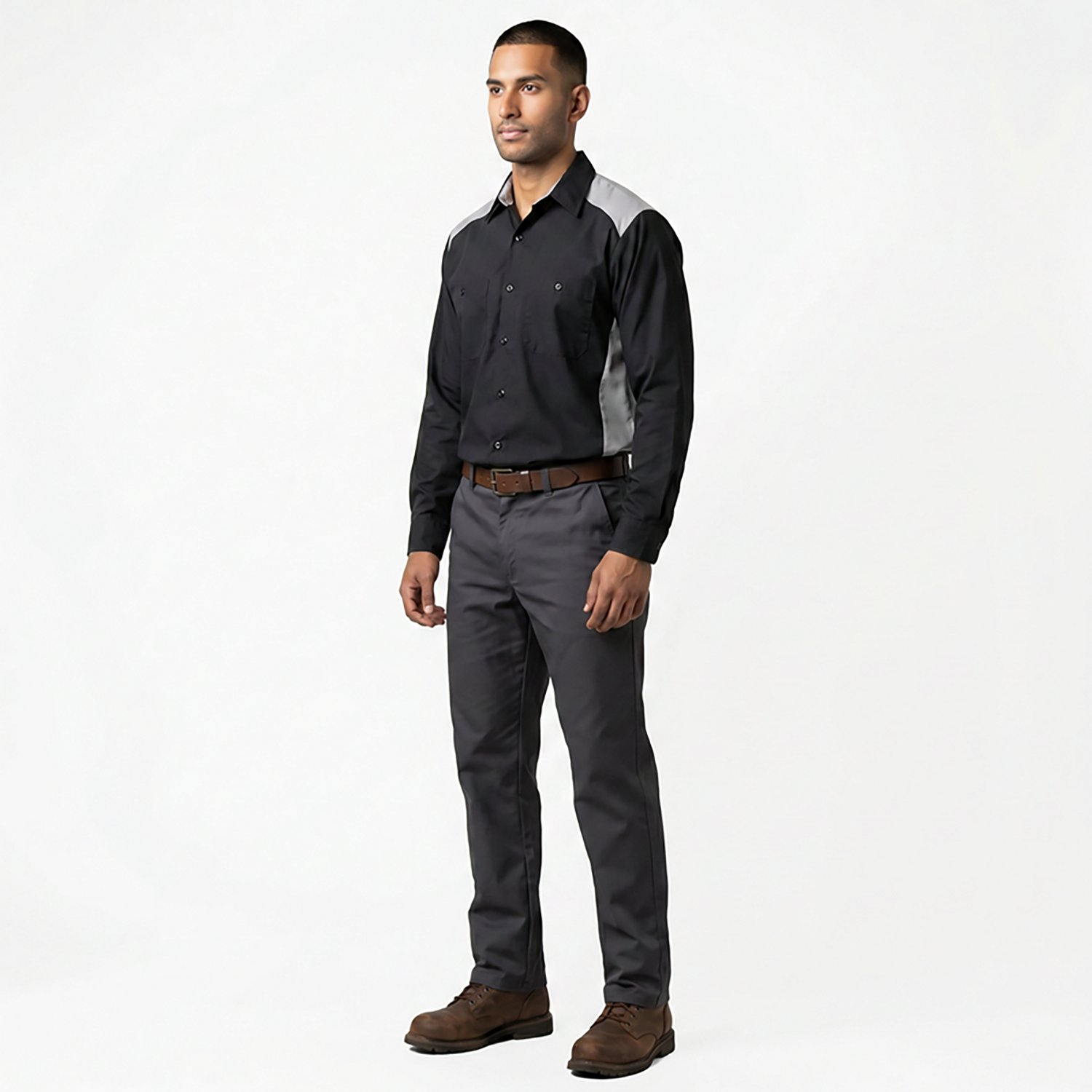 Red Kap Men's Motorsports Long Sleeve Shirt - view number 3