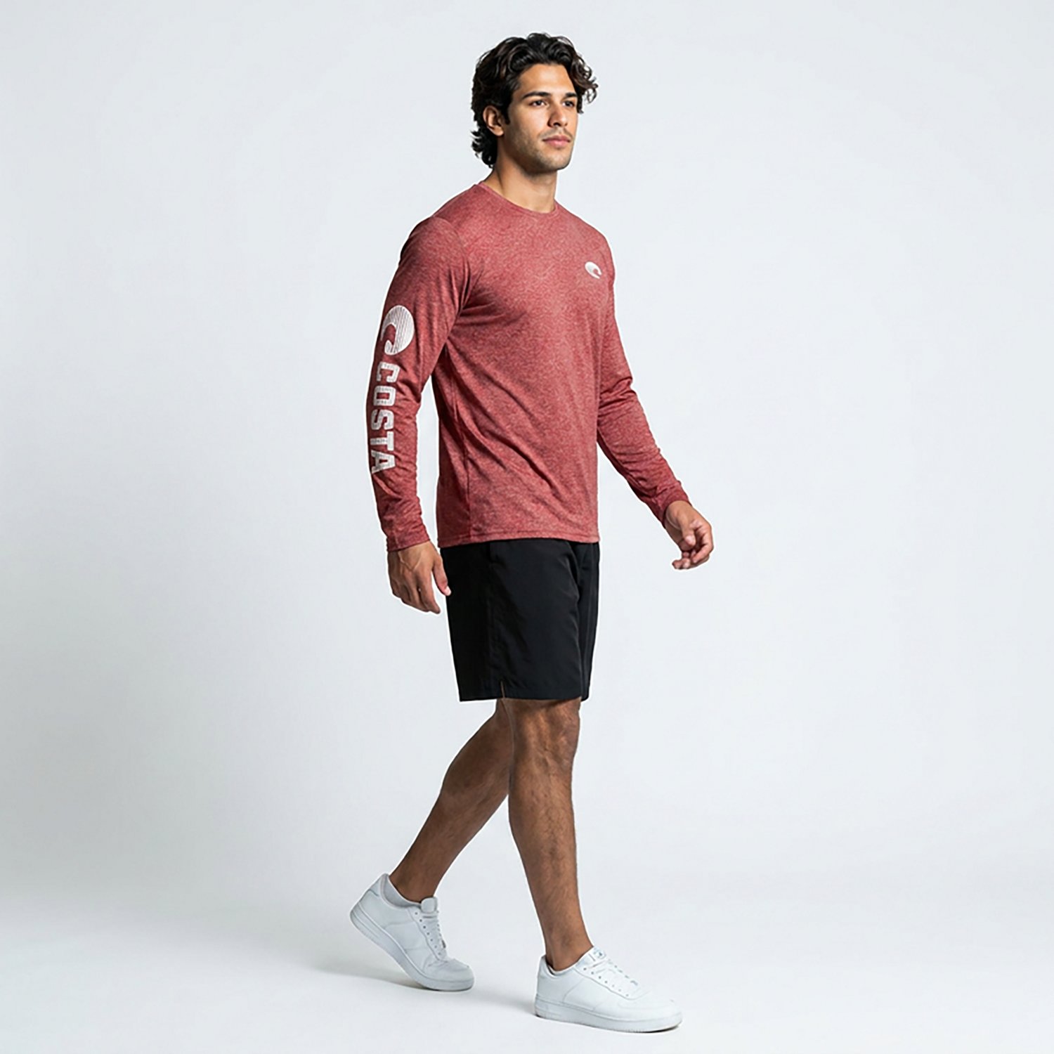 Costa Men's Technical Crew Long Sleeve T-shirt - view number 3
