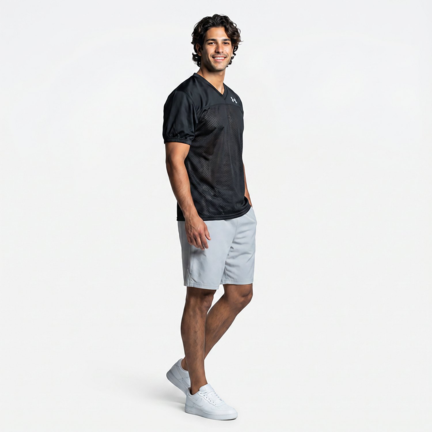 Under Armour Men's Football Practice Jersey                                                                                      - view number 3