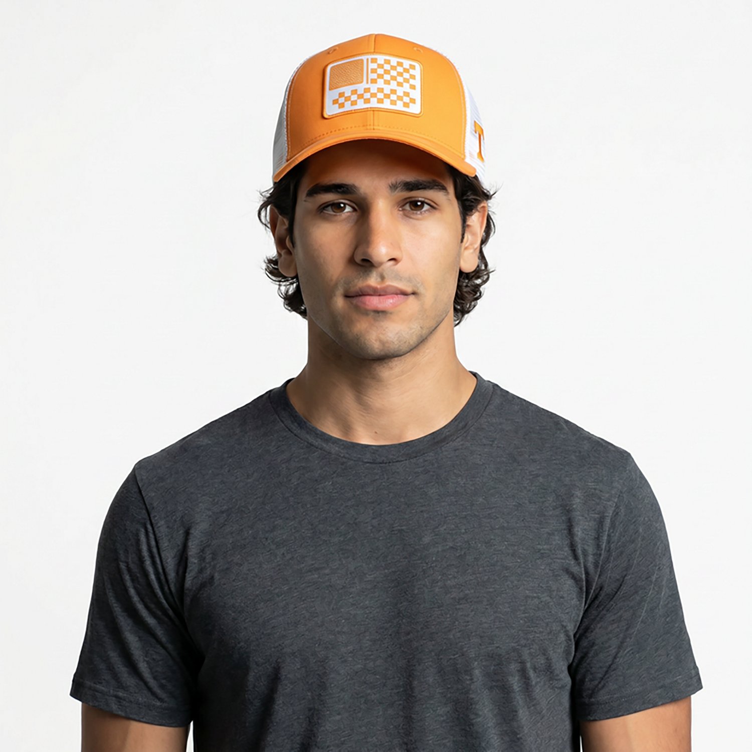 Columbia Sportswear Men's University of Tennessee Mesh Fish Flag Ball Cap - view number 3