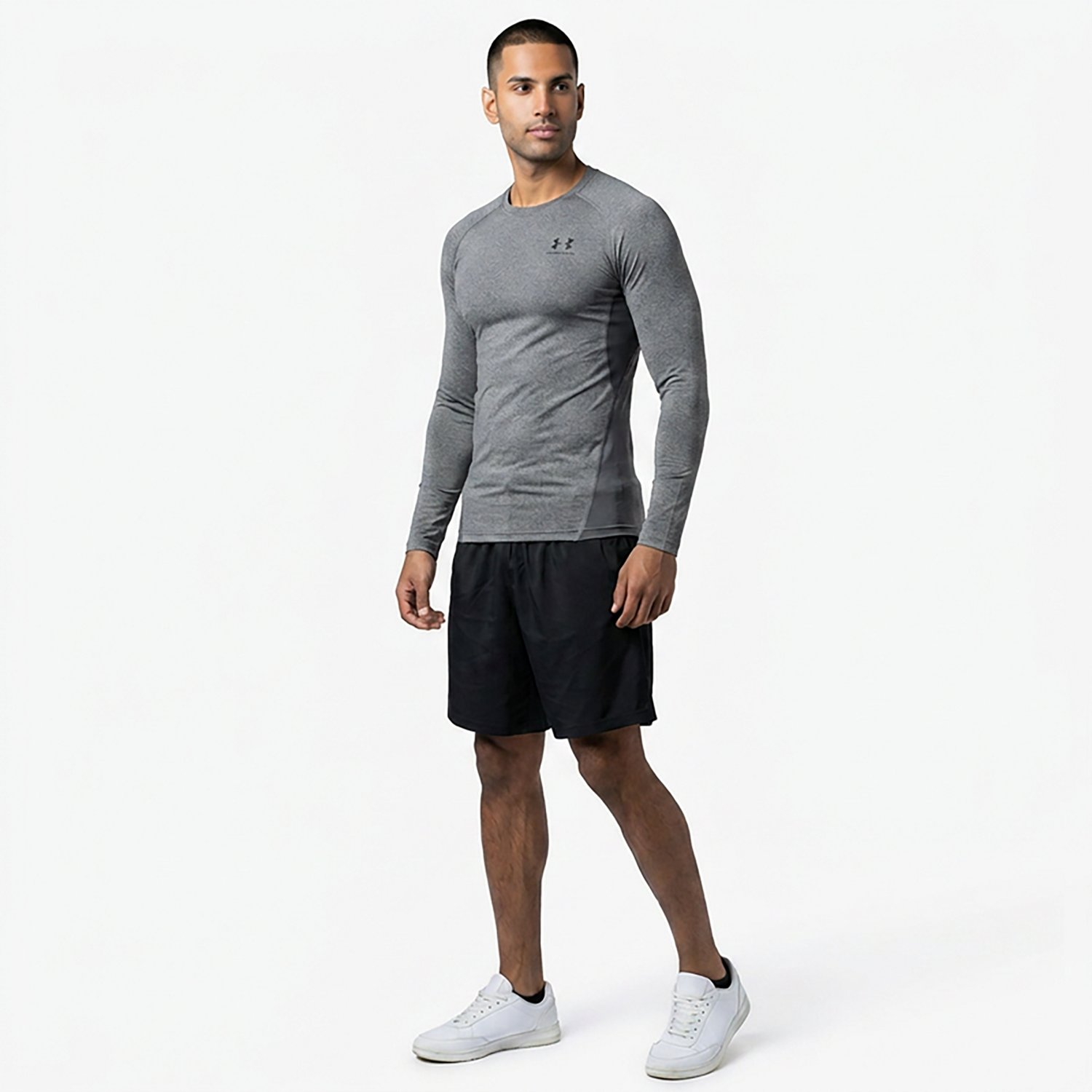 Under Armour Men's HeatGear Armour Comp Long Sleeve Top - view number 3