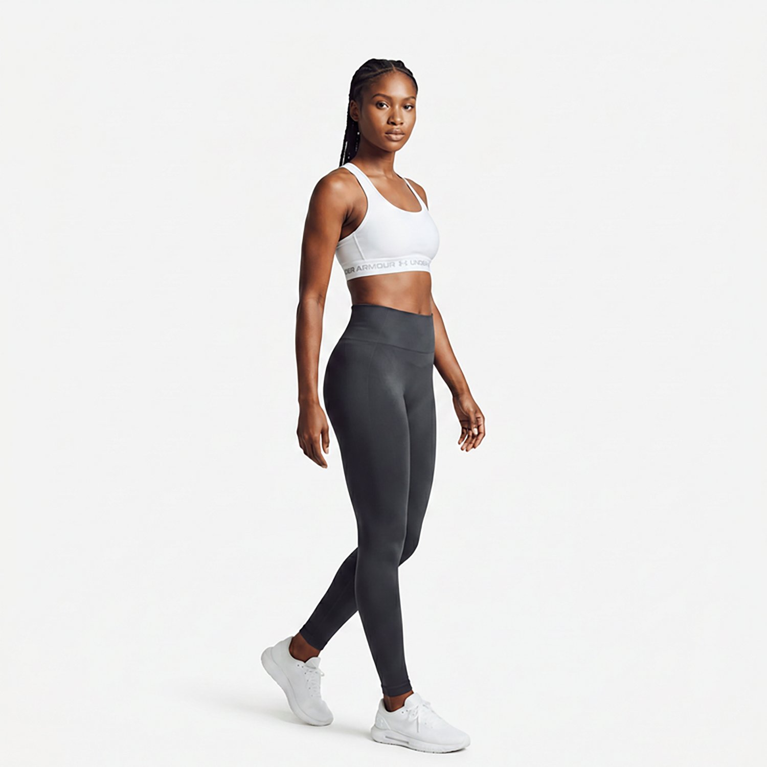 Under Armour Women's Crossback Mid Sports Bra                                                                                    - view number 3