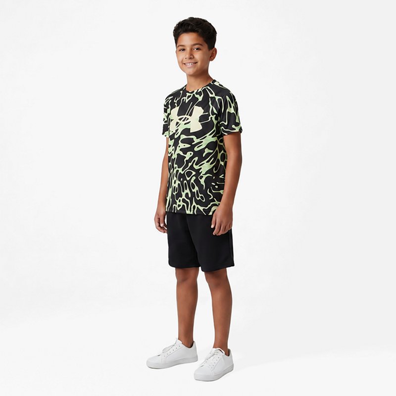 Under Armour Boys' UA Tech Printed Short Sleeve T-shirt