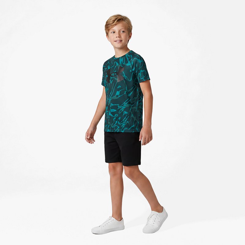 Under Armour Boys' UA Tech Printed Short Sleeve T-shirt