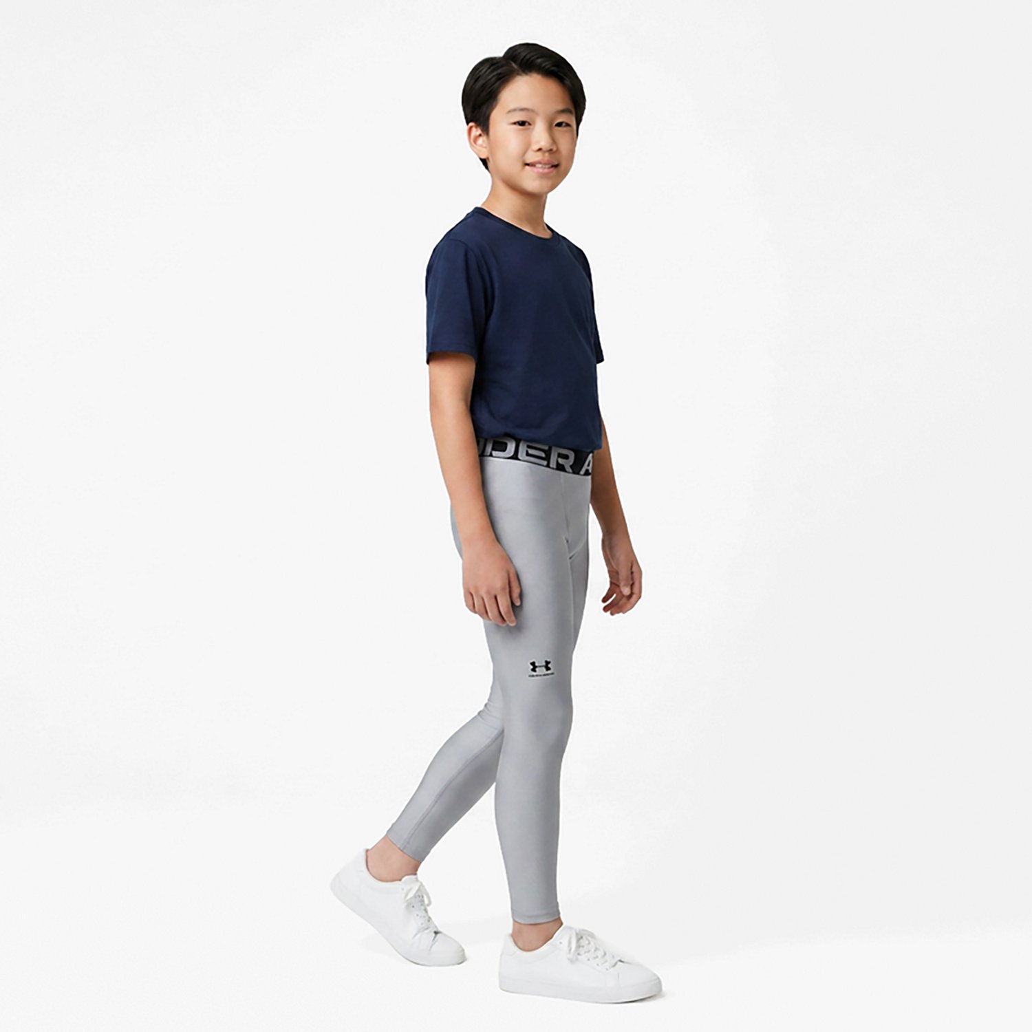 Under Armour Boys' HeatGear Armour 3/4 Leggings