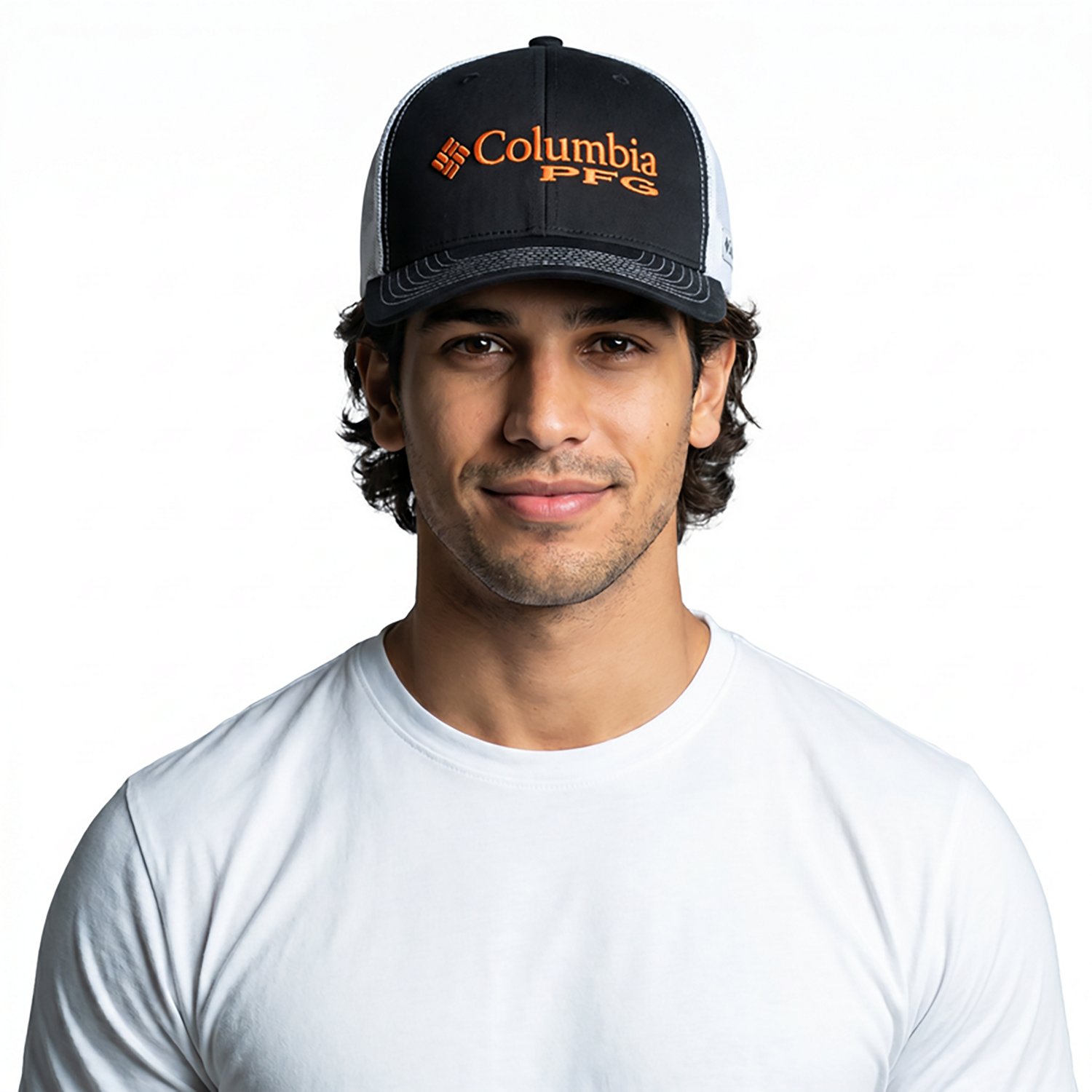 Columbia Sportswear Adults' University of Texas PFG Mesh Ball Cap - view number 3
