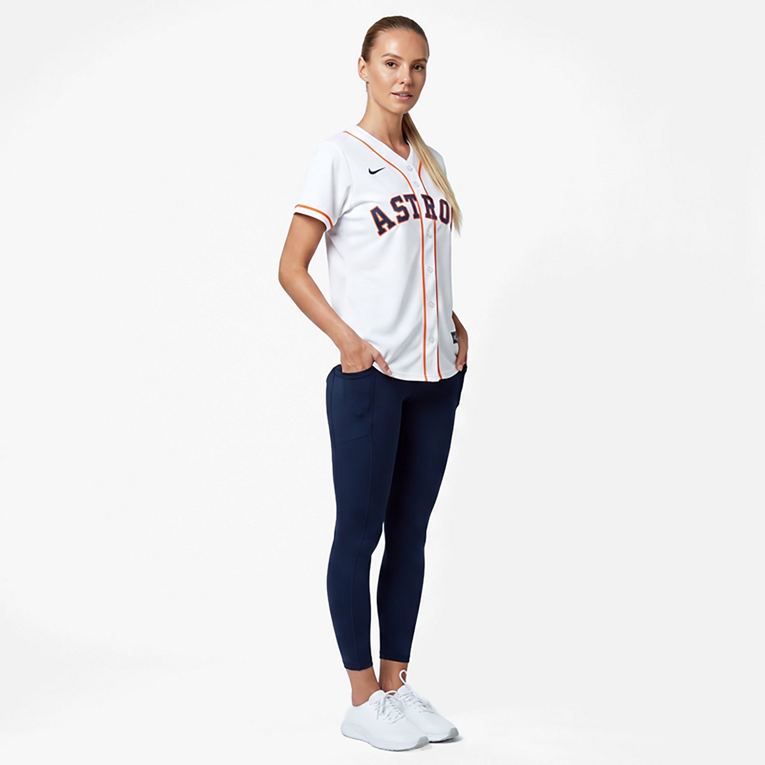 Nike Women's Houston Astros Official Replica Jersey - view number 2