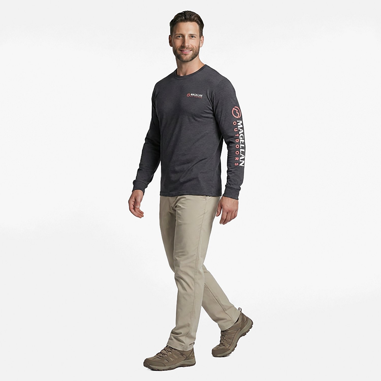 Magellan Outdoors Men's Grotto Falls Long Sleeve T-shirt - view number 3