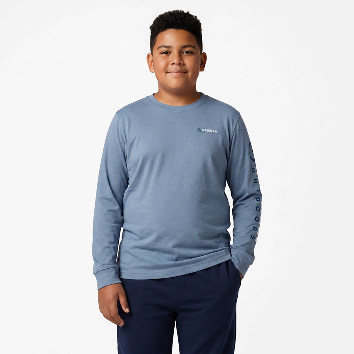 Magellan Outdoors Boys' Grotto Falls Long Sleeve T-shirt - view number 2