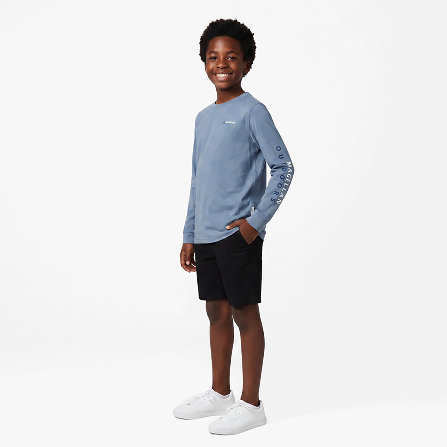 Magellan Outdoors Boys' Grotto Falls Long Sleeve T-shirt - view number 3