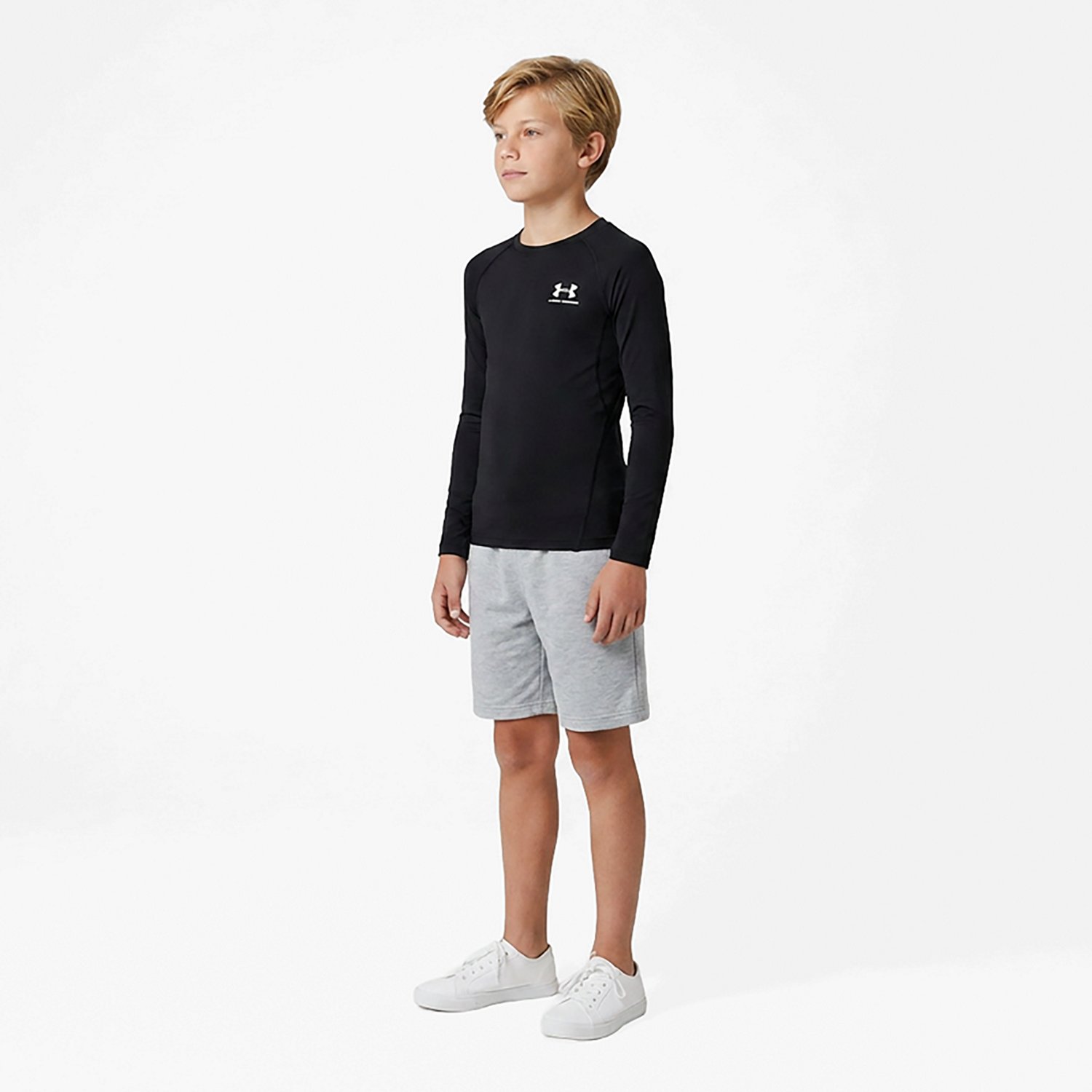 Under Armour Boys' HeatGear Long-Sleeve T-shirt - view number 3