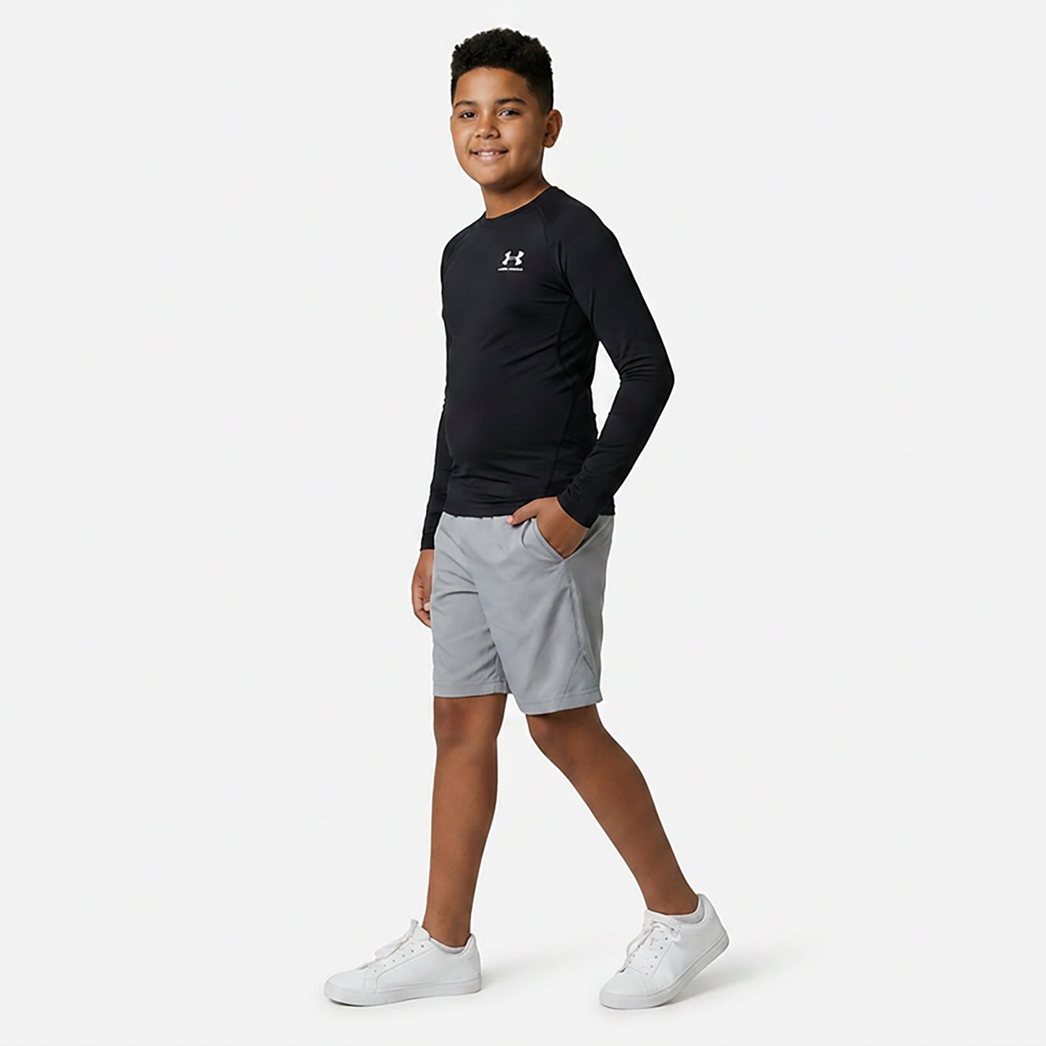 Under Armour Boys' ColdGear Armour Long Sleeve T-Shirt - view number 2