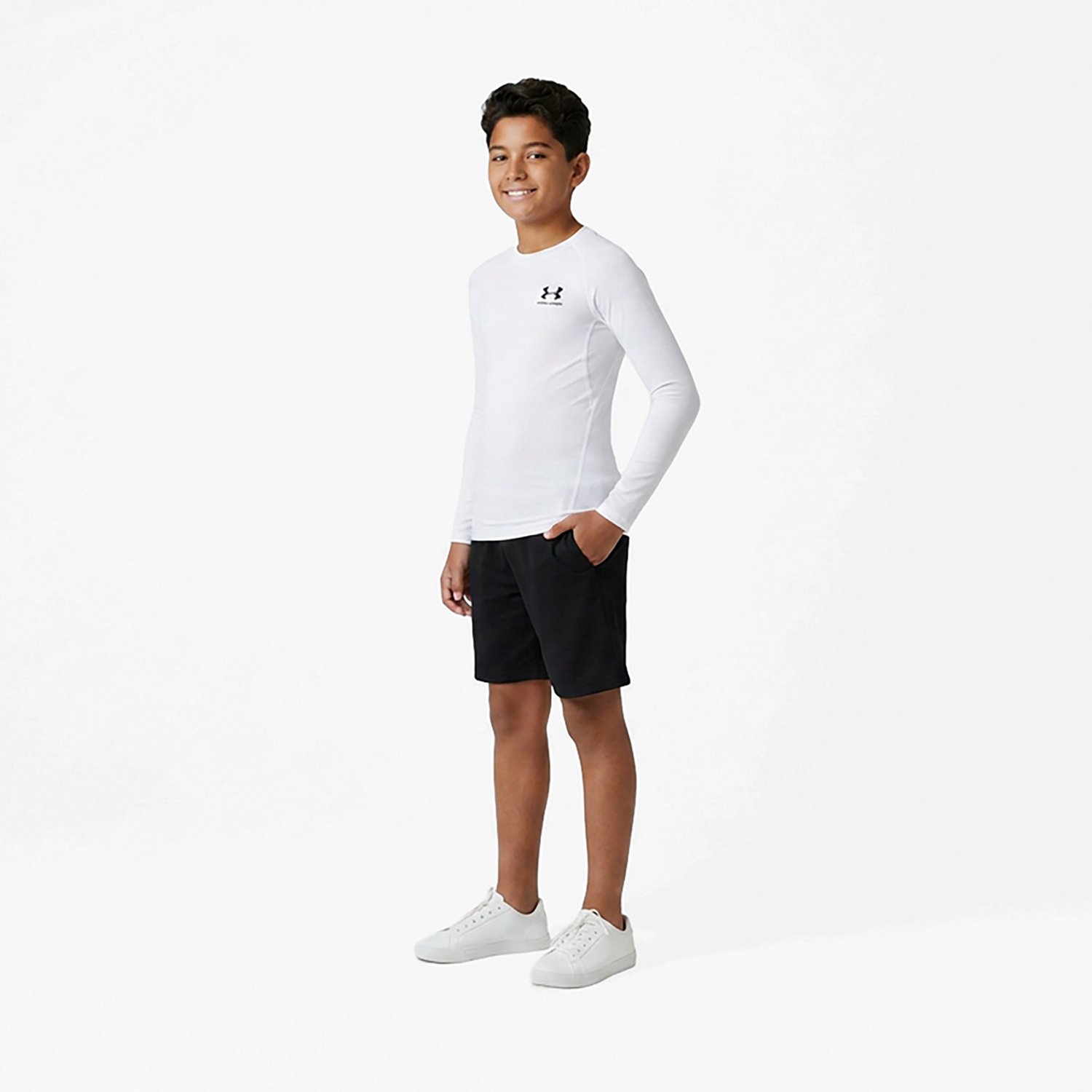 Under Armour Boys' ColdGear Armour Long Sleeve T-Shirt - view number 3