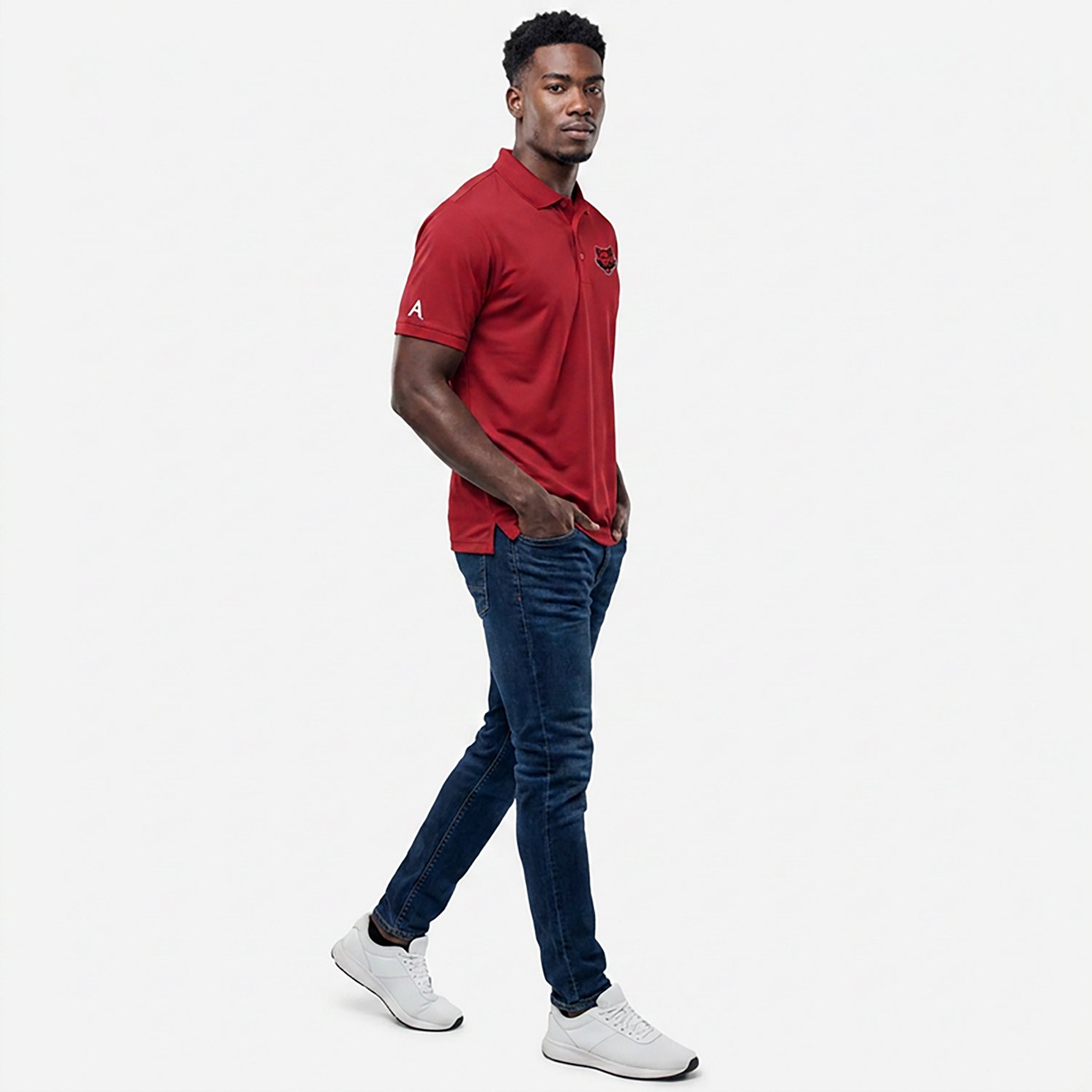 Antigua Men's Arkansas State University Legacy Pique Polo Shirt - view number 4