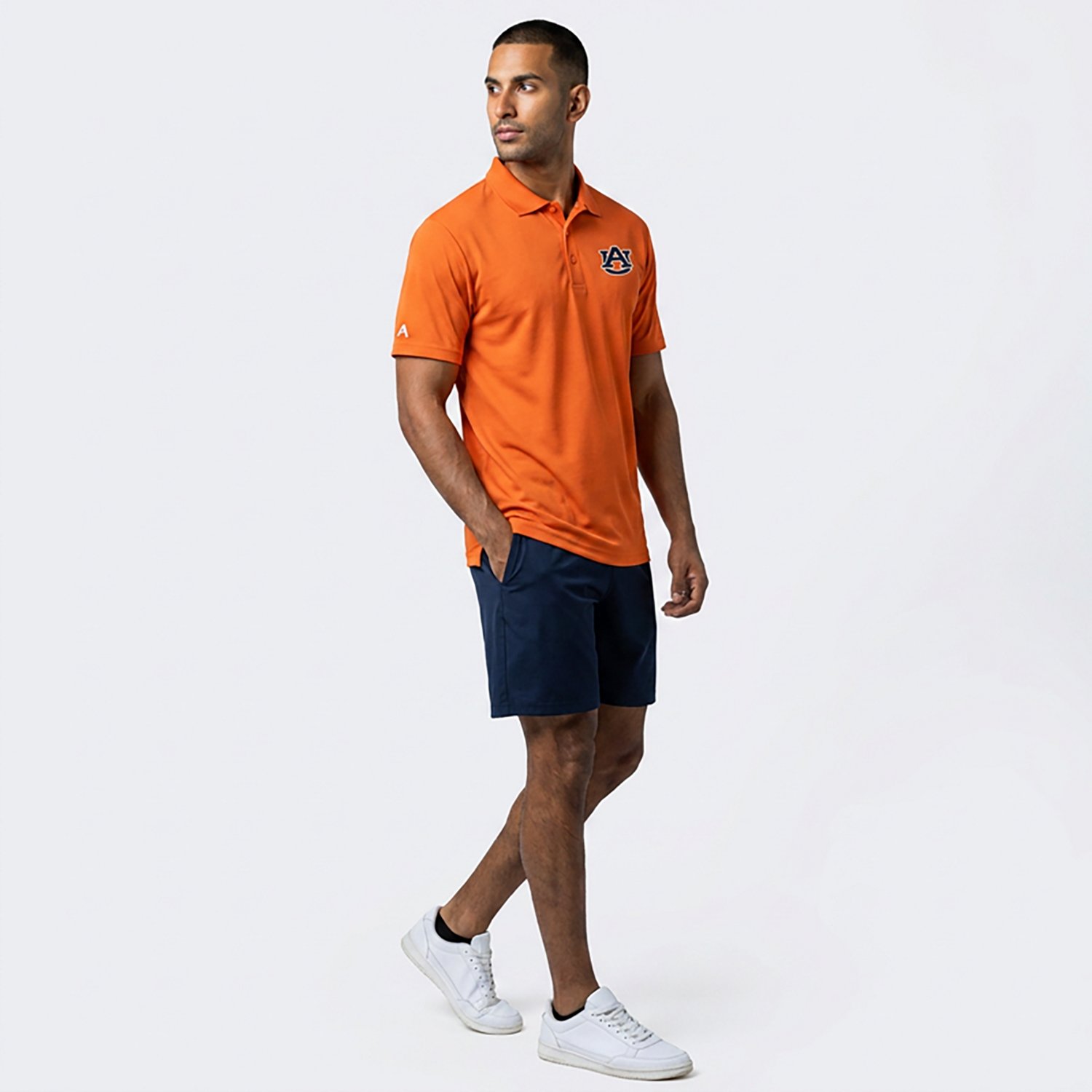 Antigua Men's Auburn University Legacy Pique Polo Shirt                                                                          - view number 4